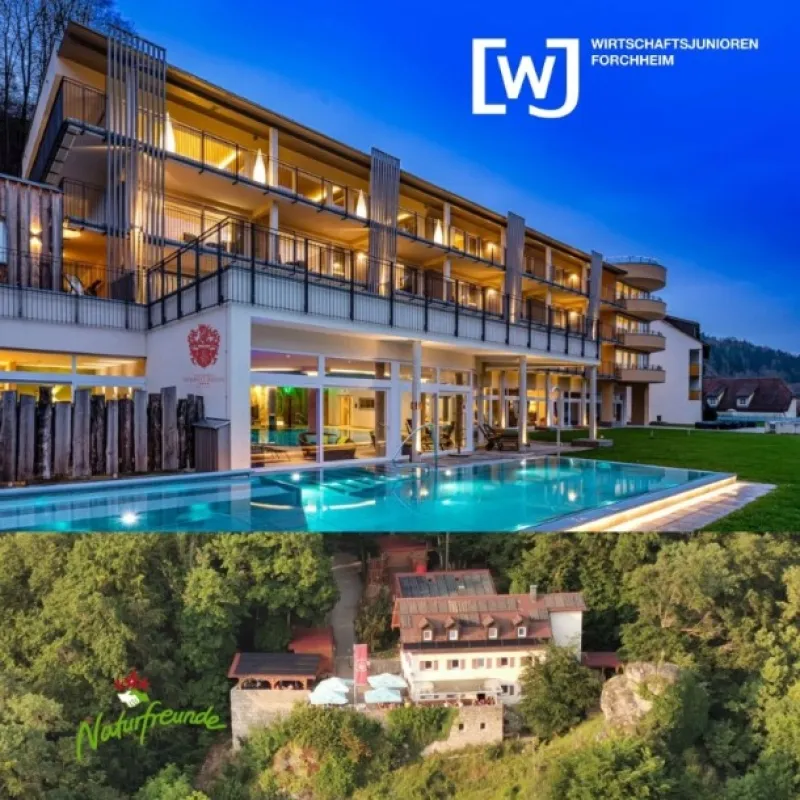Ein Blick hinter die Kulissen: Hotel Sponsel-Regus + Ausklang im Naturfreundehaus